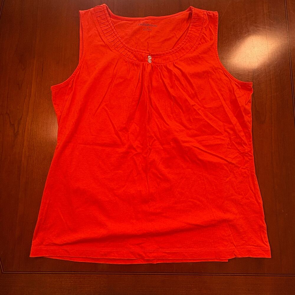Croft & Barrow Sleeveless Top Size Large